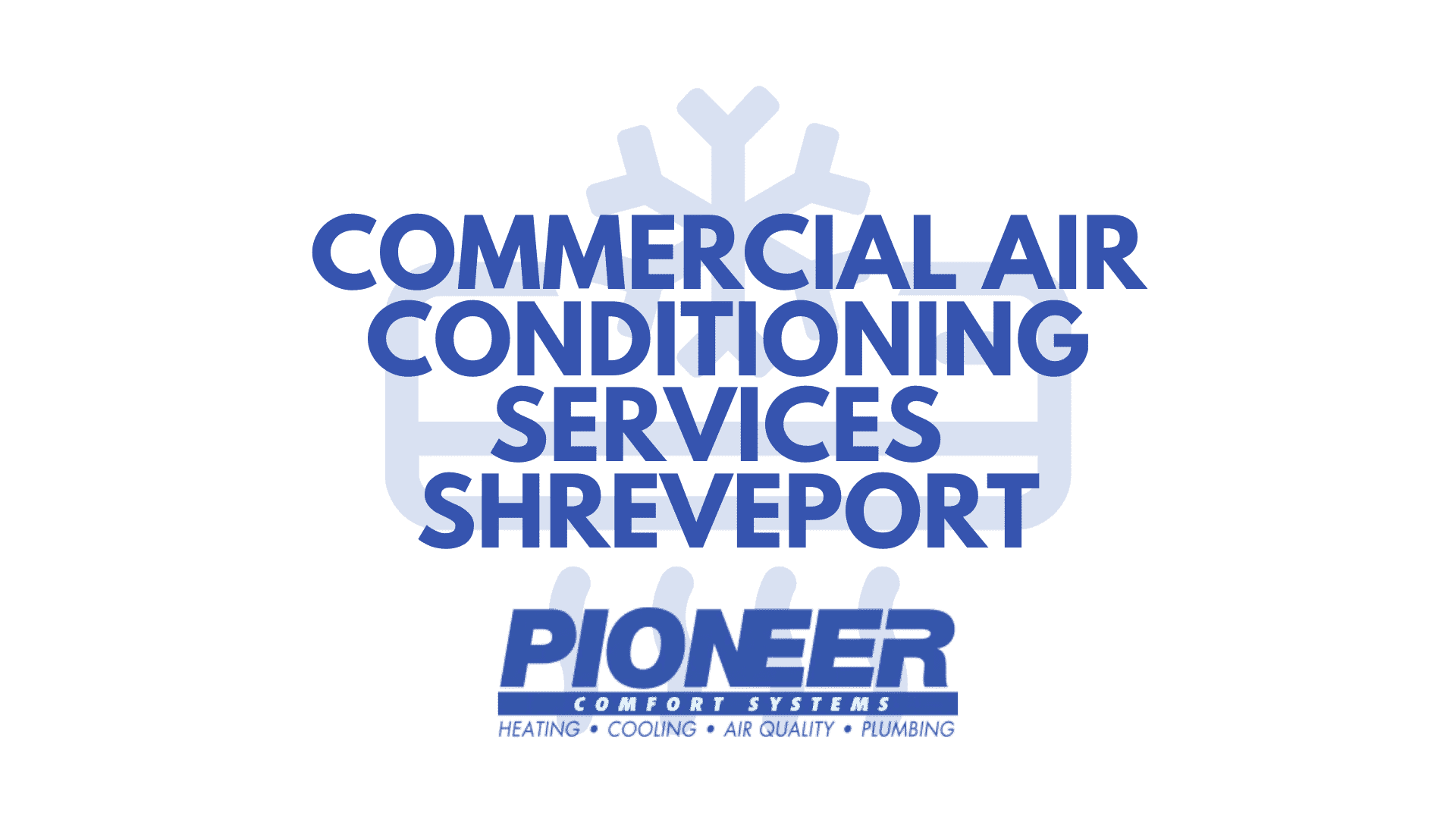 Commercial Air Conditioning Services Shreveport