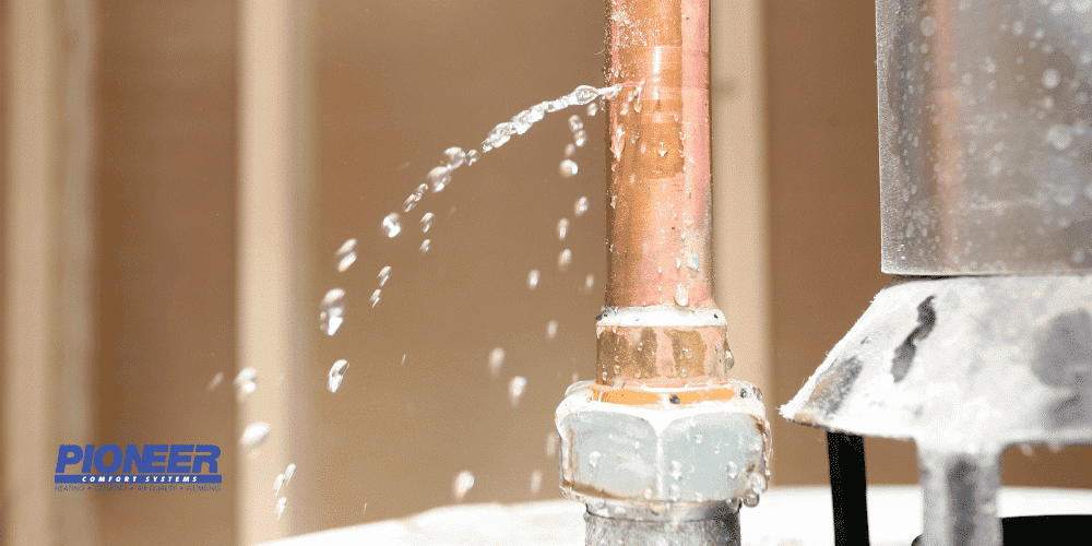 hot water heater leaks