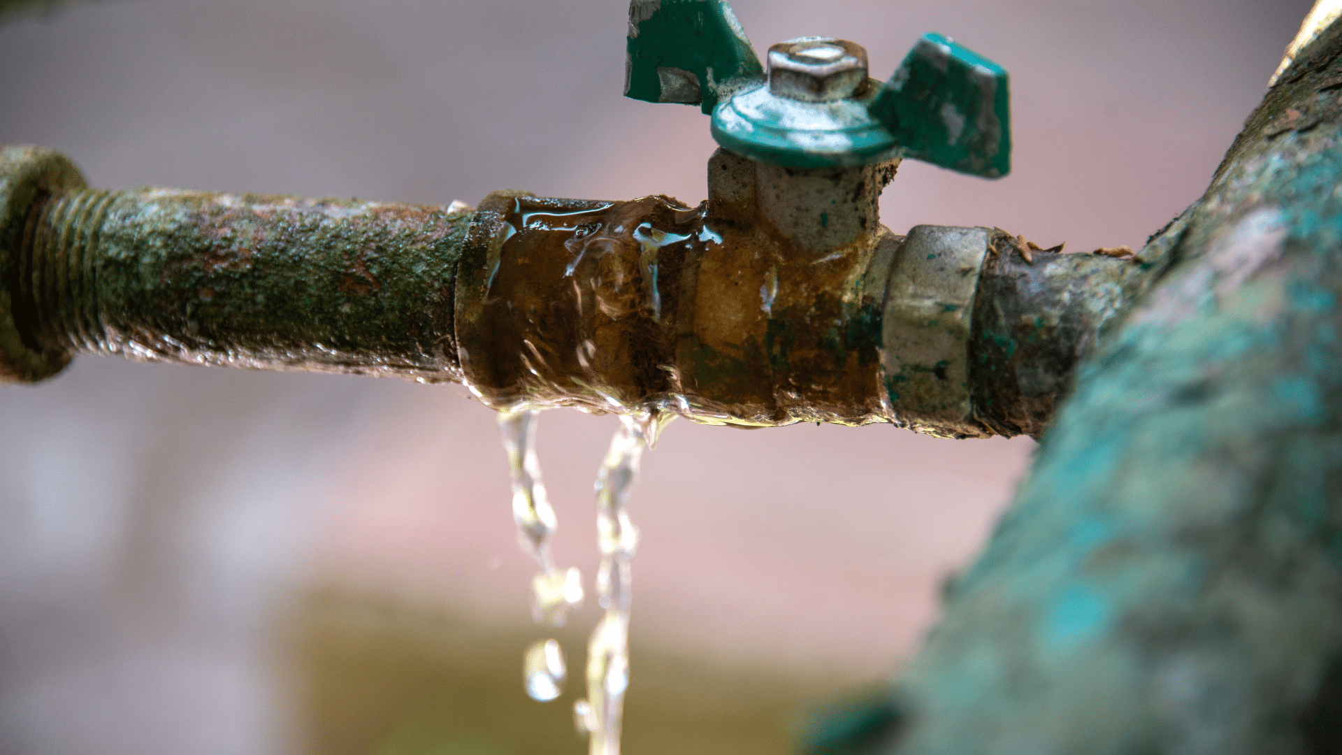 leaking pipe